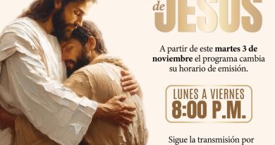La Emisora Vox Dei anuncia cambio de horario del programa En los Brazos de Jesús